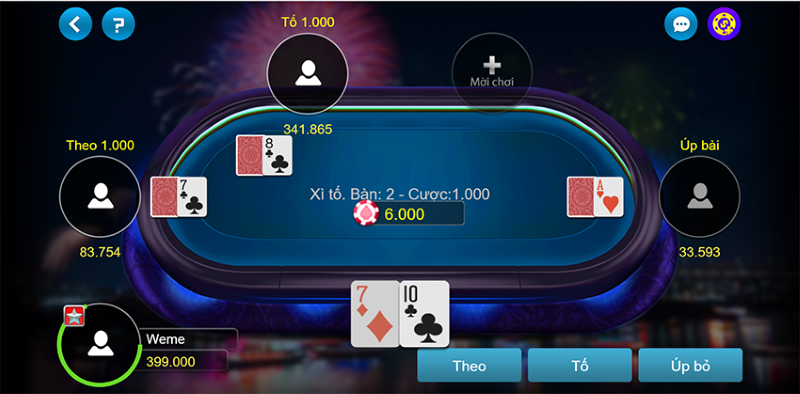 Xì Tố VNLoto | Game bài số 1 Châu Á, thách thức mọi bet thủ 3 Xì Tố VNLoto
